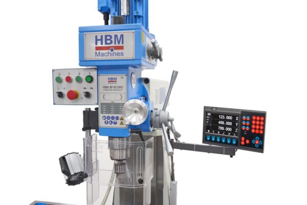 HBM BF 60 Professionele Freesmachine Met 3 Assig LCD Digitaal Uitleessysteem - Afbeelding 6